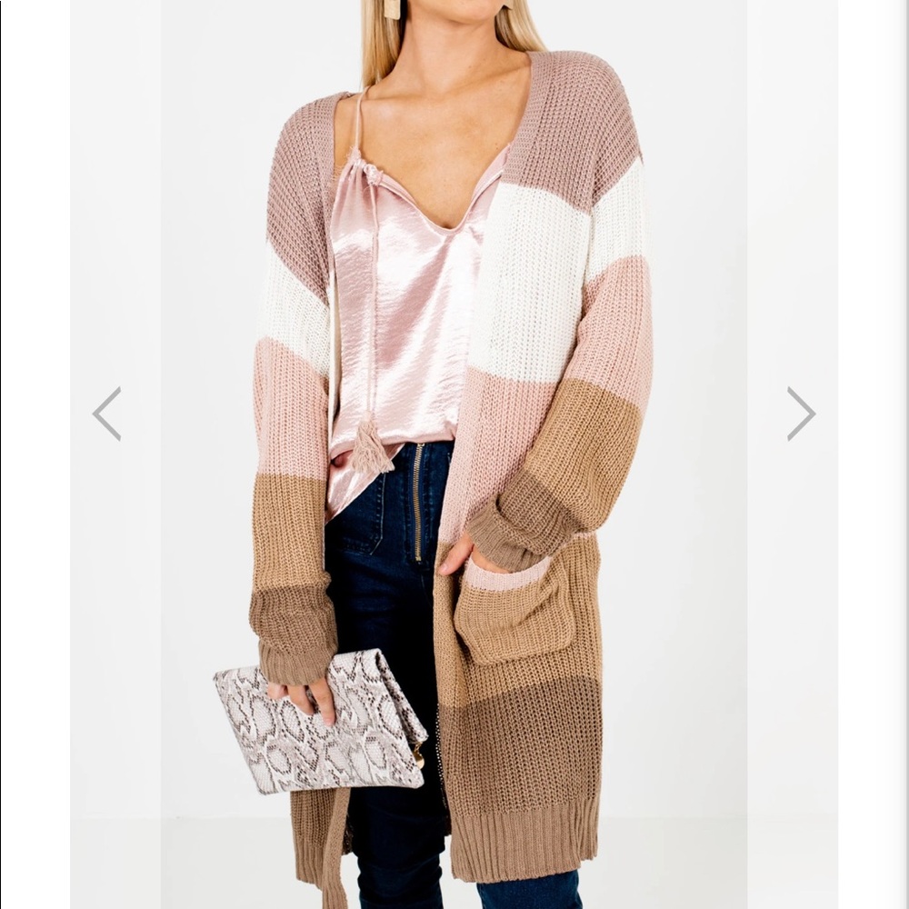 Love tree- Long Sleeve cardigan- size Small